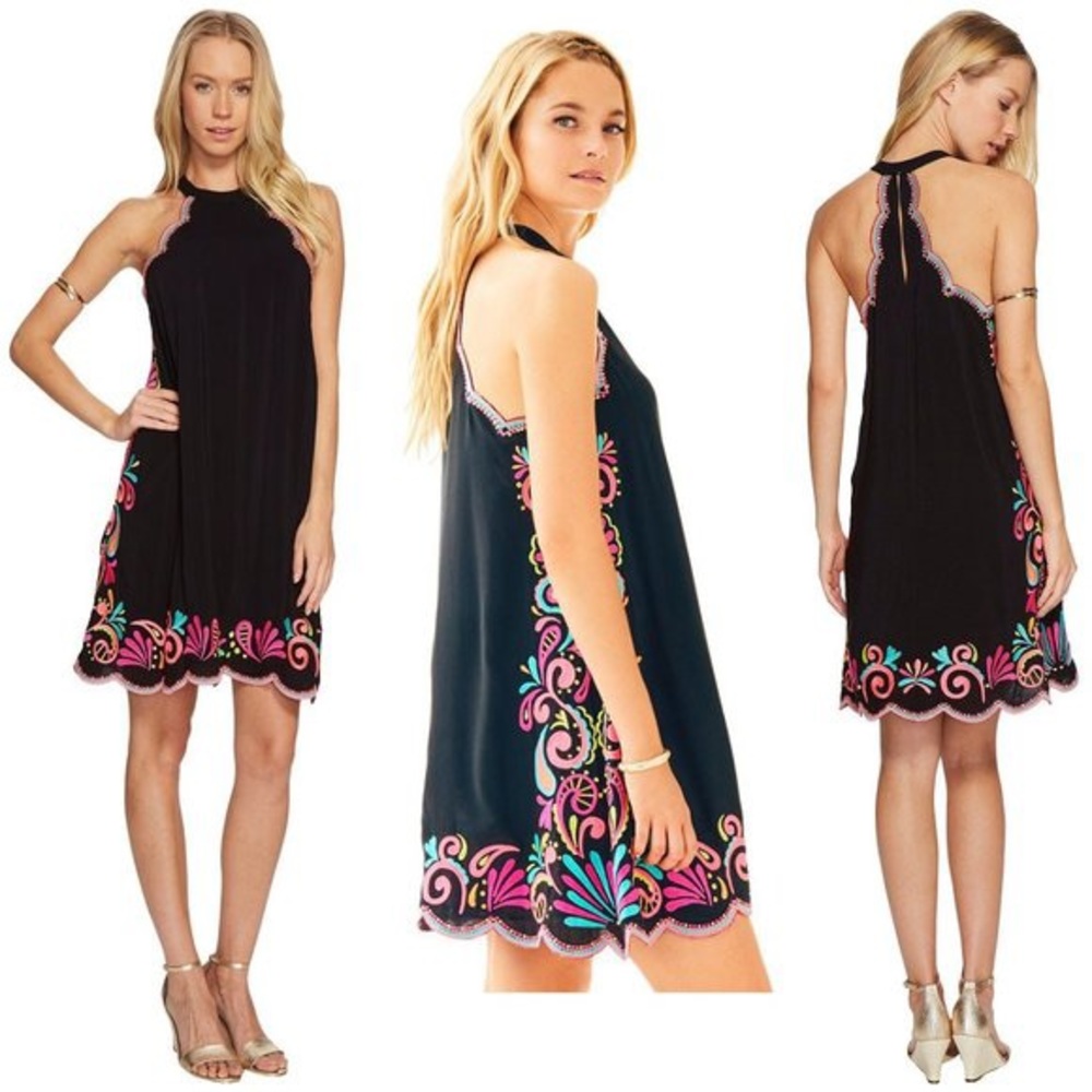 Lilly Pulitzer Quinn Onyx - Gyspet Swirl - XL